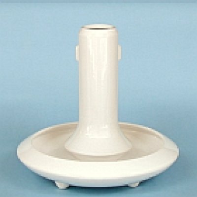 画像1: 華道用花器 足付 白水盤（小）