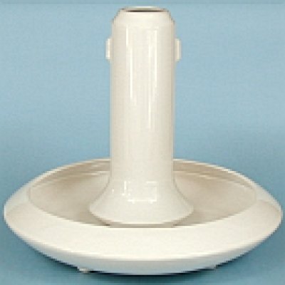 画像1: 華道用花器 足付 白水盤