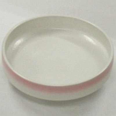 画像1: 華道用 コンポート花器 白色
