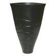 画像2: 華道用 コンポート花器 黒色 (2)