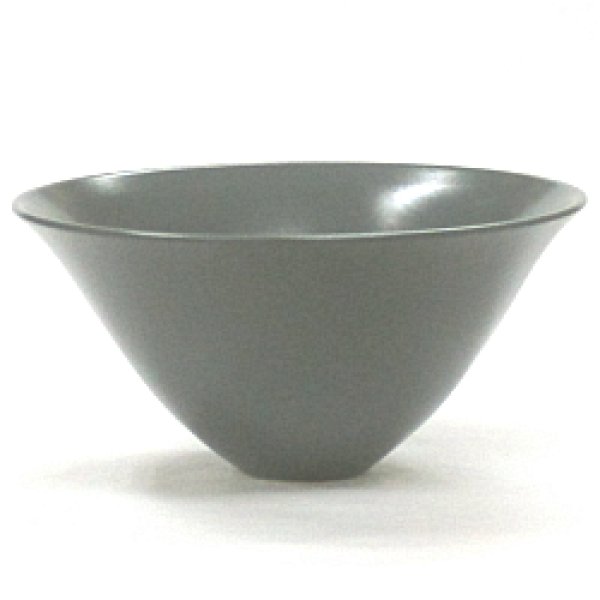 画像2: 華道用 コンポート花器 灰色 (2)